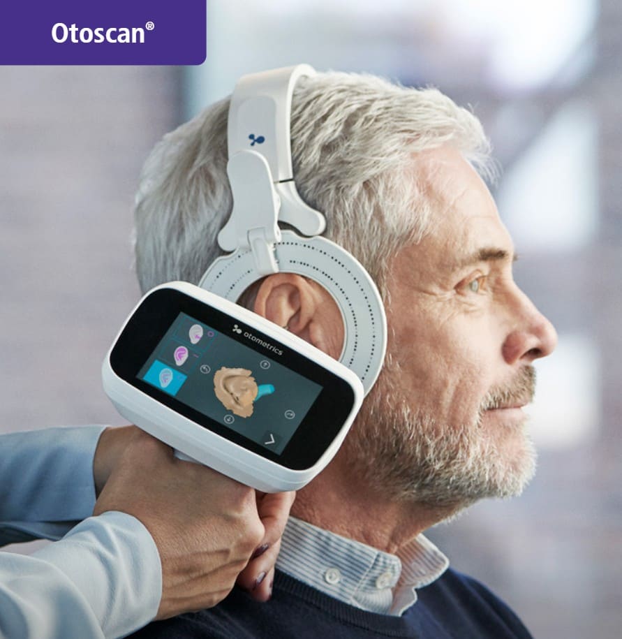 Otoscan Scanner f&uuml;r digitalen Ohrabdruck