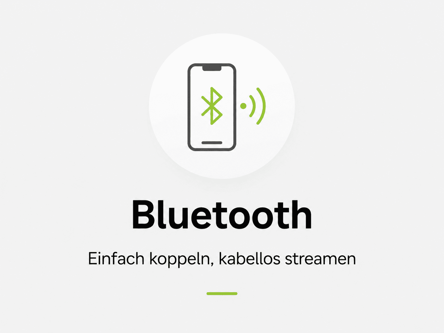 Bluetooth: kabellos verbunden und wiederaufladbar