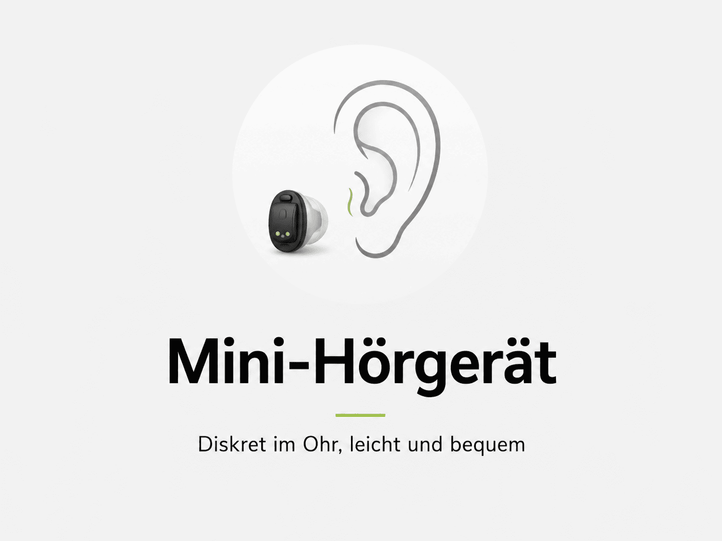 Mini H&ouml;rger&auml;t: kaum sichtbar und angenehm zu tragen