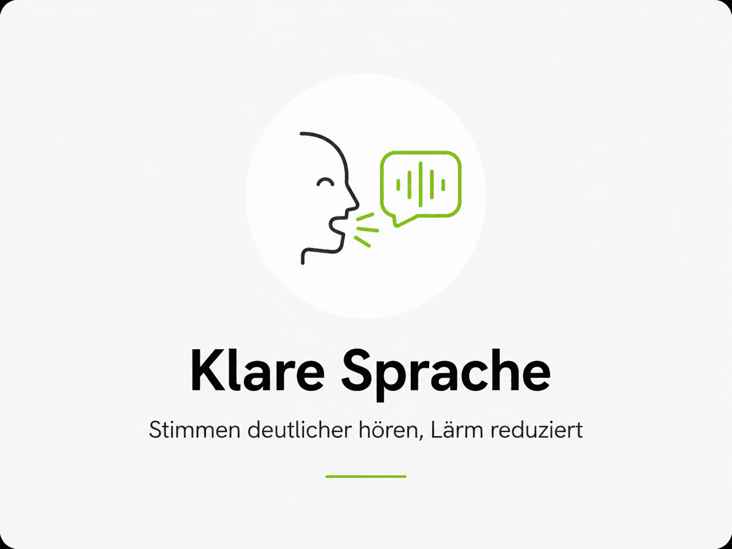 Klare Sprache: besser verstehen und weniger St&ouml;rger&auml;usche